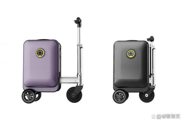 智能出行新體驗 Airwheel智能騎行電動行李箱的革命性設計